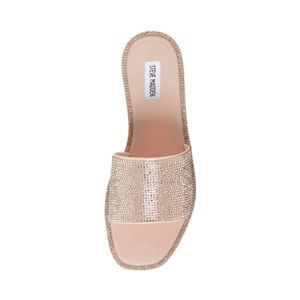 NIB Steve Madden Jacelyn Tan Slide Sandal Sz 9